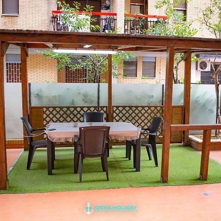 לידו די אוסטיה Appartamento The Garden מראה חיצוני תמונה